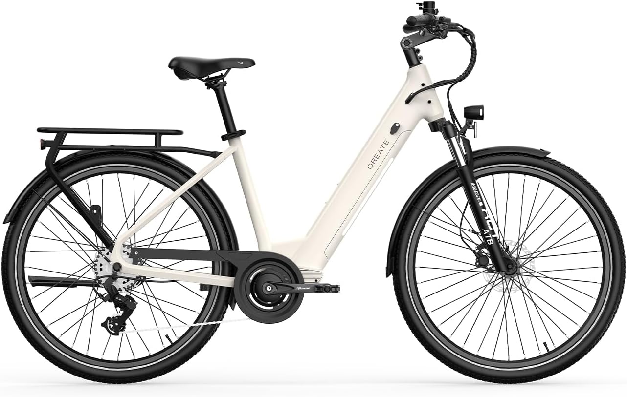 Cavet Air Fat Tire Electric Bike, 48V 250W Motor, 15.6AH Battery, 7-Speed Gears, Dual Seat, TFT Display, E-Bike for Men & Adults
